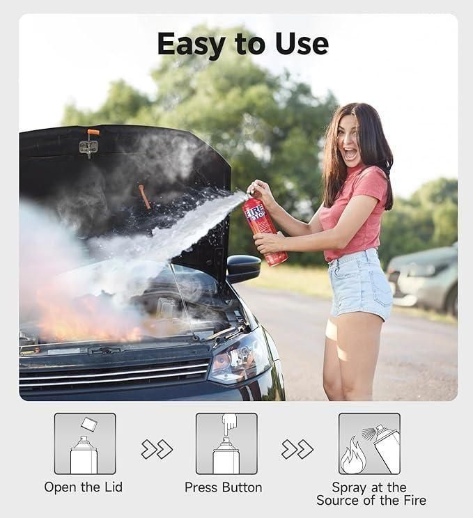 Car Fire Stop - Emergency Fire Response Spray 500ml